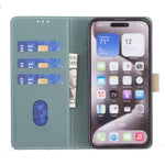 BINFEN COLOR BF33 för Oppo Reno13 F 5G (Reno 13 FS 5G) / 4G Läderfodral Skarvningsfärg RFID-blockering