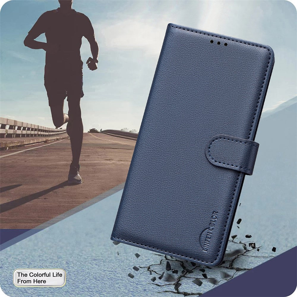 BINFEN COLOR BF32 Phone Cover for Xiaomi Poco X7 Pro 5G / Redmi Turbo 4 5G Leather Case Wallet RFID Blocking