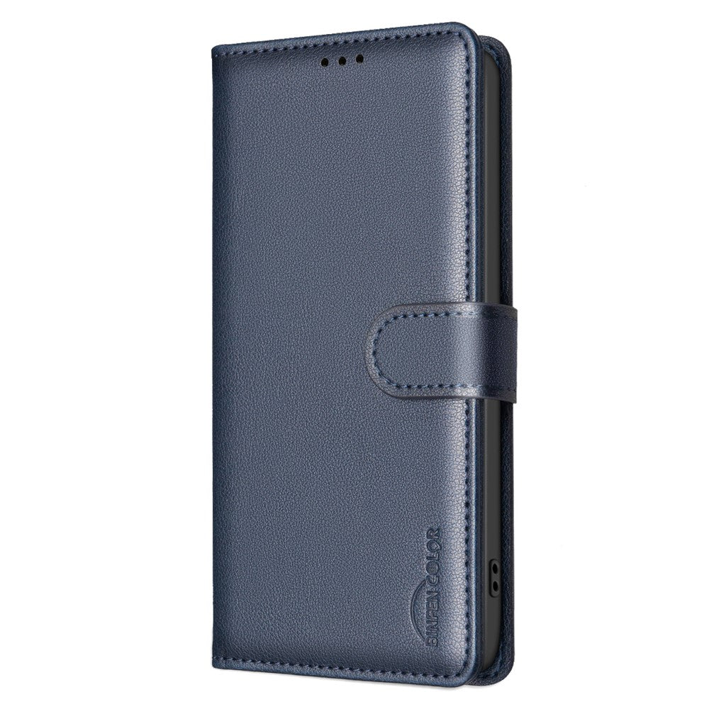 BINFEN COLOR BF32 Phone Cover for Xiaomi Poco X7 Pro 5G / Redmi Turbo 4 5G Leather Case Wallet RFID Blocking