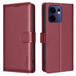 BINFEN COLOR BF32 För Oppo Reno13 F 5G (Reno 13 FS 5G) / 4G Läderfodral Plånbok RFID-blockerande mobilskal