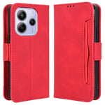 Xiaomi Redmi Note 14 4G (163,25 mm) Läderfodral mobilplånboksfodral med flera kortfack