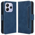 Xiaomi Redmi Note 14 4G (163,25 mm) Läderfodral mobilplånboksfodral med flera kortfack