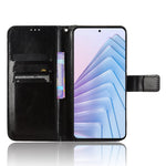 For Xiaomi Redmi Note 14 4G (163.25mm) Case Crazy Horse Texture PU Leather Phone Wallet Cover