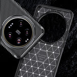 For Xiaomi 15 Ultra Case Carbon Fiber Texture TPU Phone Cover Heat Dissipation