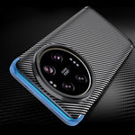 For Xiaomi 15 Ultra Case Carbon Fiber Texture TPU Phone Cover Heat Dissipation