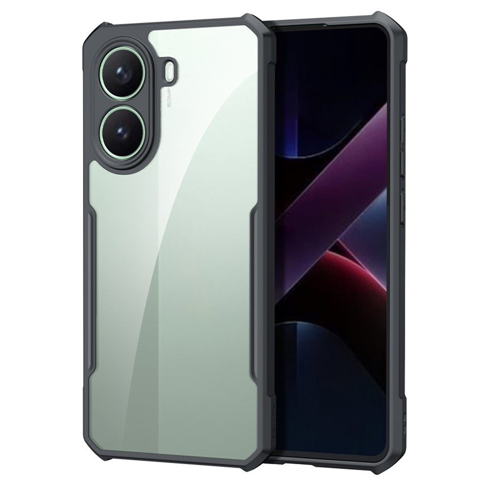 XUNDD For Xiaomi Poco X7 Pro 5G Case Dropproof TPU + Acrylic Clear Back Phone Cover