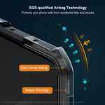 XUNDD För Samsung Galaxy Z Fold Specialskal Stoppsäkert TPU + Akryl Genomskinligt Baksida mobilskal