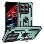 Xiaomi 15 Pro-skal PC + TPU-mobilskal med roterande ringstativ