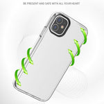 Til iPhone 11 cover PC + TPU Stødabsorberende Gennemsigtigt Telefoncover