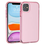 Til iPhone 11 cover PC + TPU Stødabsorberende Gennemsigtigt Telefoncover