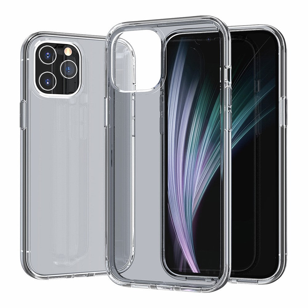 For iPhone 11 Pro Case PC + TPU Shockproof Clear Phone Cover