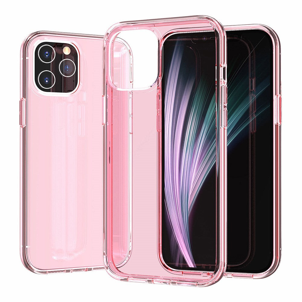 For iPhone 11 Pro Case PC + TPU Shockproof Clear Phone Cover