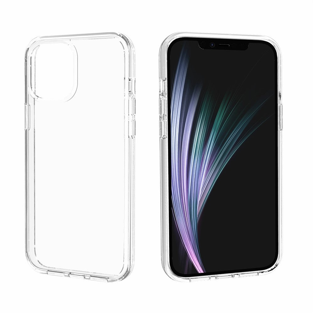 For iPhone 11 Pro Max Case PC + TPU Shockproof Clear Phone Cover