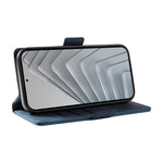 YIKATU For Xiaomi Redmi Note 14 4G (163.25mm) Leather Case  YK-005 Skin-Touch Feeling Wallet Phone Cover