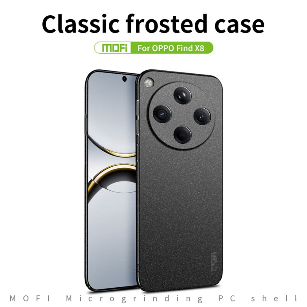 MOFI For Oppo Find X8 5G PC Case  Shield Matte Series Slim Fit Phone Cover