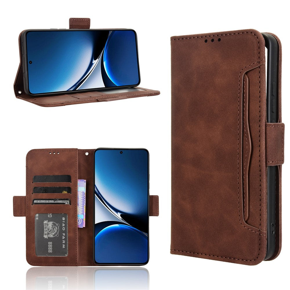 For Xiaomi Redmi Turbo 4 5G / Xiaomi Poco X7 Pro 5G Leather Case Phone Wallet Cover with Multiple Card Slots