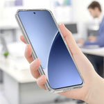 For Xiaomi 15 Pro Clear Phone Magnetic Case TPU+Acrylic Back Cover