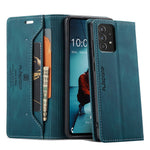 AUTSPACE Til Samsung Galaxy A40 Pung Etui A01 Læder Stand Cover med RFID Blokerende Kortholder