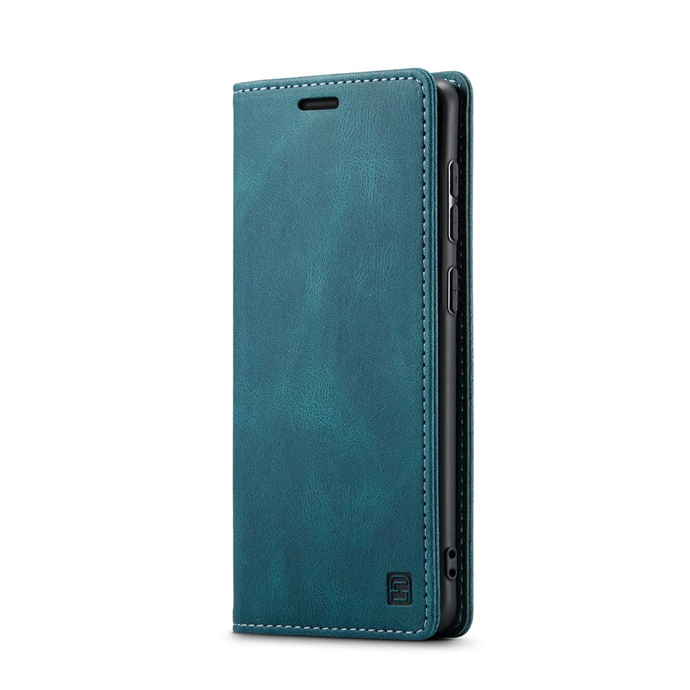 AUTSPACE For Samsung Galaxy A31 Wallet Case  A01 Leather Stand Cover with RFID Blocking Card Holder