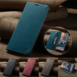 AUTSPACE For Samsung Galaxy A31 Wallet Case  A01 Leather Stand Cover with RFID Blocking Card Holder