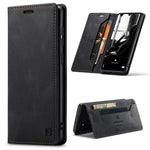 AUTSPACE For Samsung Galaxy A31 Wallet Case  A01 Leather Stand Cover with RFID Blocking Card Holder