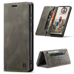 AUTSPACE For Samsung Galaxy A31 Wallet Case  A01 Leather Stand Cover with RFID Blocking Card Holder