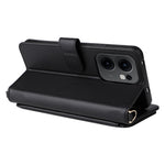 Oppo Reno13 F 5G (Reno 13 FS 5G) / 4G Plånboksfodral med axelrem / handledsrem Läderfodral med stativ