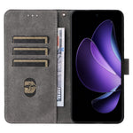 Oppo Reno13 F 5G (Reno 13 FS 5G) / 4G Plånboksfodral RFID-blockerande PU-läderfodral Stativvy