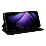 Oppo Reno13 F 5G (Reno 13 FS 5G) / 4G Plånboksfodral med rombpräglat läderfodral