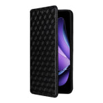 Oppo Reno13 F 5G (Reno 13 FS 5G) / 4G Plånboksfodral med rombpräglat läderfodral