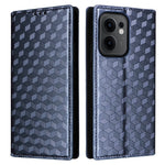 Oppo Reno13 F 5G (Reno 13 FS 5G) / 4G Plånboksfodral med rombpräglat läderfodral