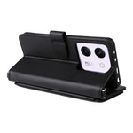 For Xiaomi Poco M7 Pro 5G Wallet Case with Shoulder / Wrist Strap Leather Phone Cover Stand