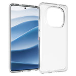 For Xiaomi Redmi Note 14 Pro+ 5G Clear Phone Case Watermark-Resistant TPU Back Cover