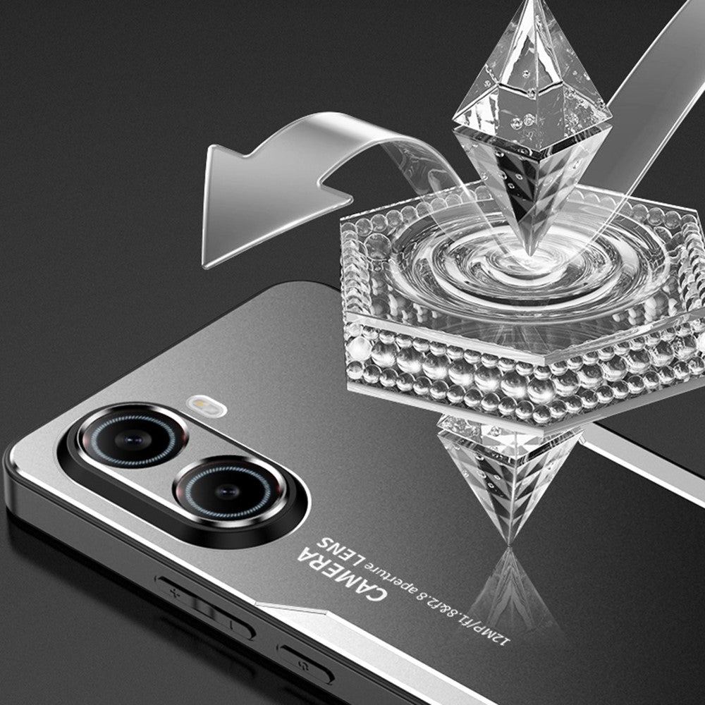 Xiaomi Redmi Turbo 4 5G mobilskal Aluminiumlegering TPU PC Baksida