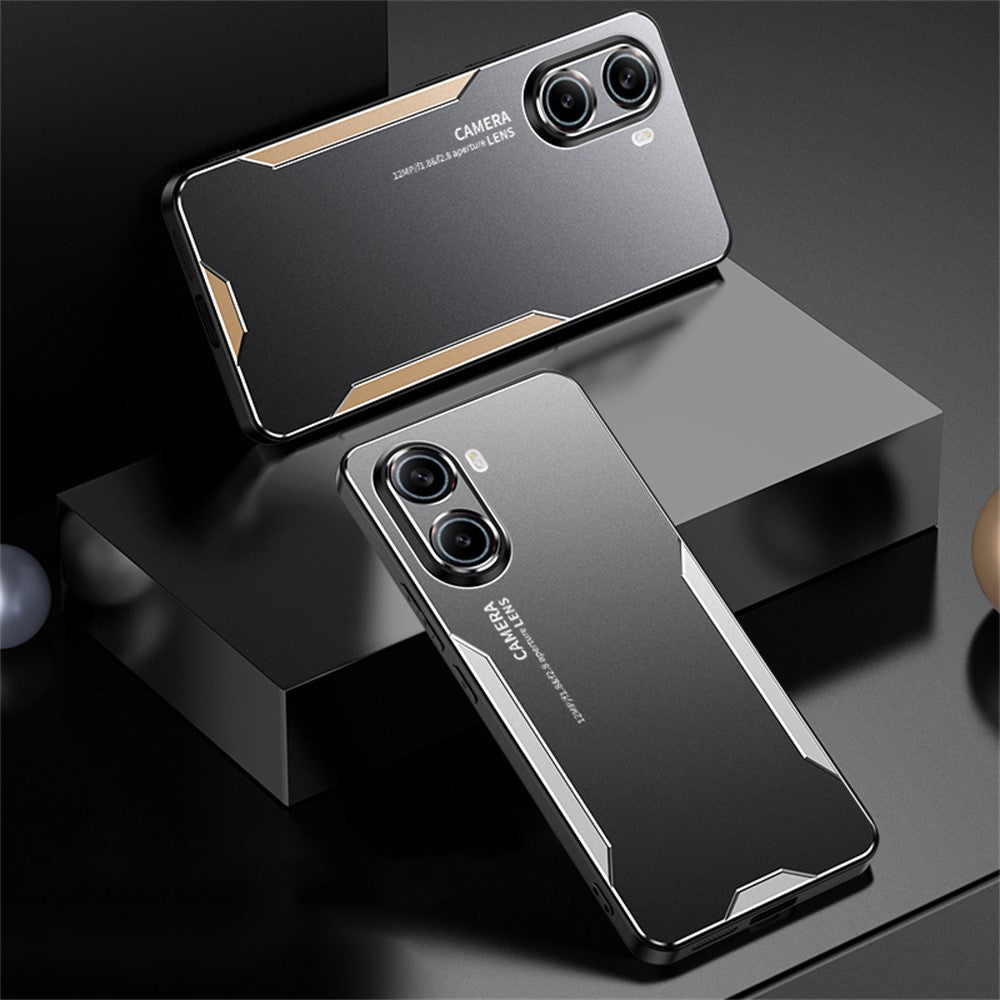 Xiaomi Redmi Turbo 4 5G mobilskal Aluminiumlegering TPU PC Baksida