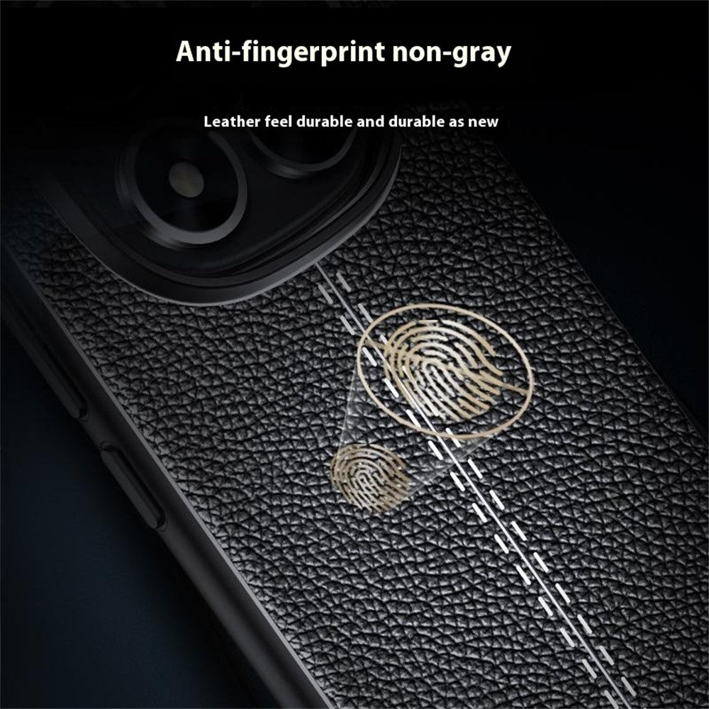 For Xiaomi Redmi Note 14 Pro+ 5G / Note 14 Pro 5G / Poco X7 5G Case Litchi Texture TPU Flexible Phone Cover, Black