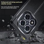 For Xiaomi Redmi Note 14 Pro+ 5G / Note 14 Pro 5G / Poco X7 5G Case Litchi Texture TPU Flexible Phone Cover, Black