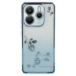 KADEM For Xiaomi Redmi Note 14 5G Case Flower TPU Flexible Gradient Phone Cover