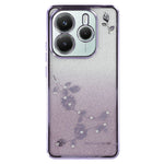 KADEM For Xiaomi Redmi Note 14 5G Case Flower TPU Flexible Gradient Phone Cover