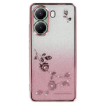 KADEM For Xiaomi Poco X7 Pro 5G Case Flower TPU Flexible Gradient Phone Cover
