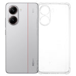 Xiaomi Redmi Turbo 4 5G mobilskal Förstärkt Fyra Hörn Anti-Drop Genomskinligt TPU-Skal