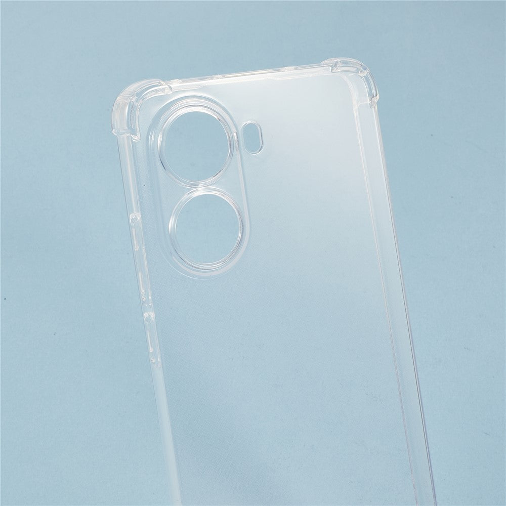Xiaomi Redmi Turbo 4 5G mobilskal Förstärkt Fyra Hörn Anti-Drop Genomskinligt TPU-Skal