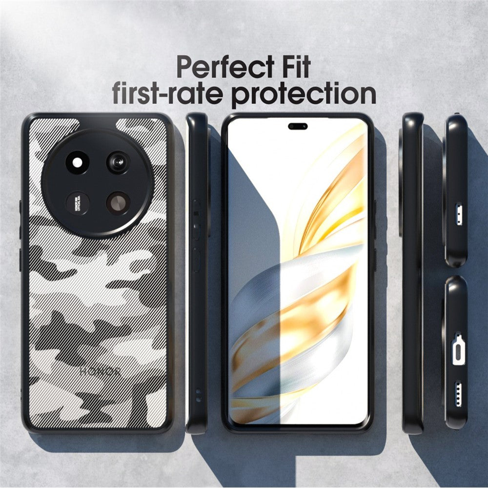 IBMRS For Honor Magic7 Lite 5G / X9c 5G / X60 Pro 5G Case TPU + PC Heavy Duty Shockproof Phone Cover Camera Protection