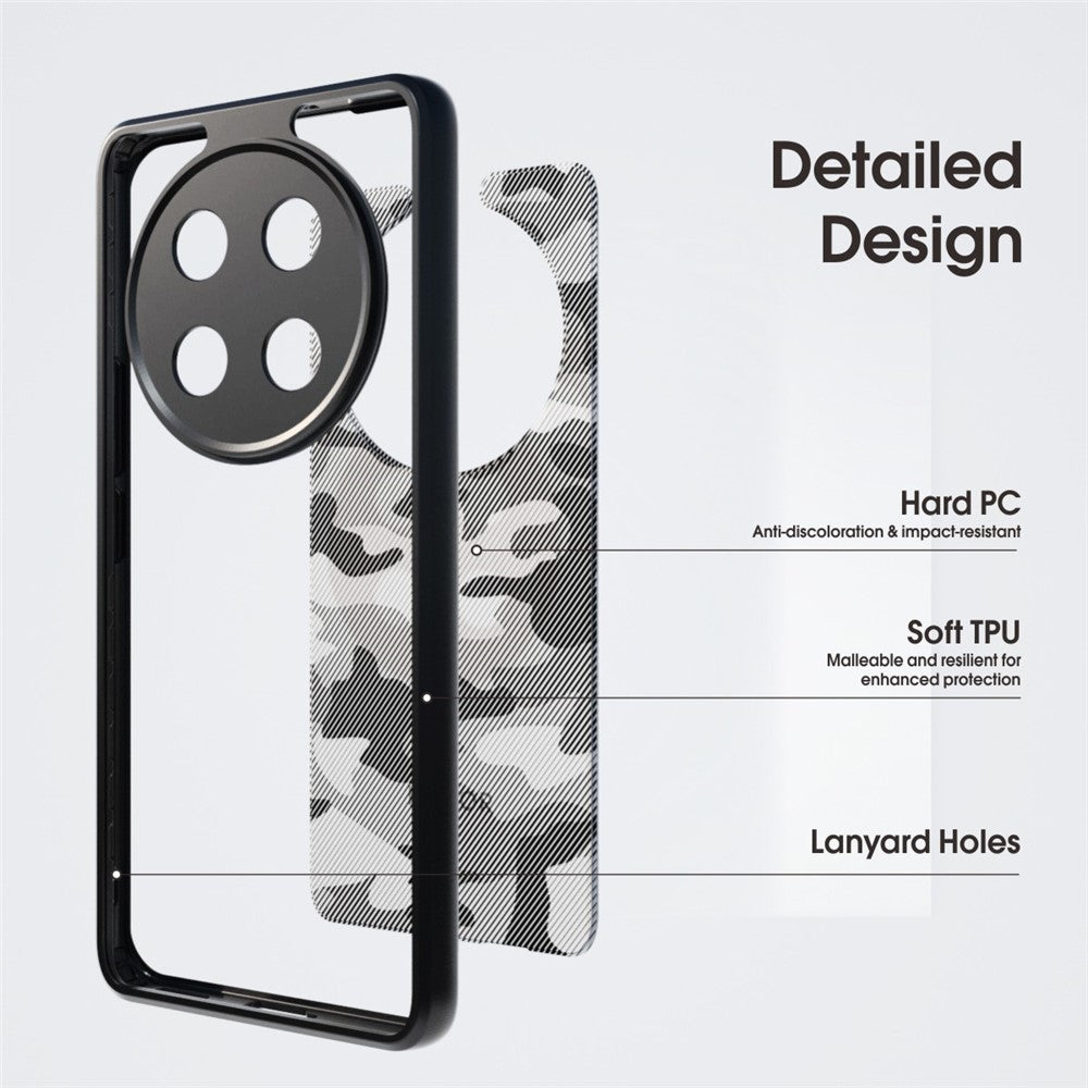 IBMRS For Honor Magic7 Lite 5G / X9c 5G / X60 Pro 5G Case TPU + PC Heavy Duty Shockproof Phone Cover Camera Protection