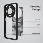 IBMRS For Honor X60 5G Case TPU + PC Heavy Duty Shockproof Phone Cover Camera Protection