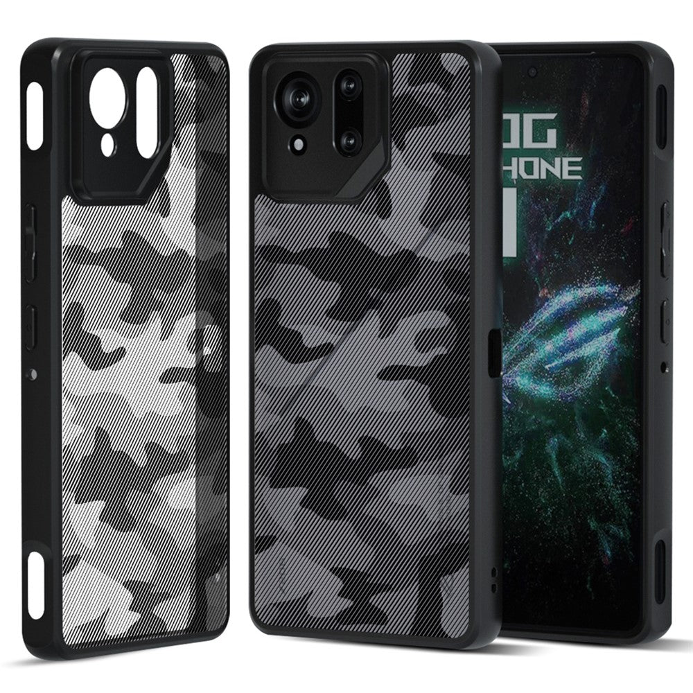 IBMRS til Asus ROG Phone 9 5G / Phone 9 Pro 5G cover TPU + PC kraftigt stødsikkert telefoncover Kamerabeskyttelse