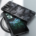 IBMRS til Asus ROG Phone 9 5G / Phone 9 Pro 5G cover TPU + PC kraftigt stødsikkert telefoncover Kamerabeskyttelse
