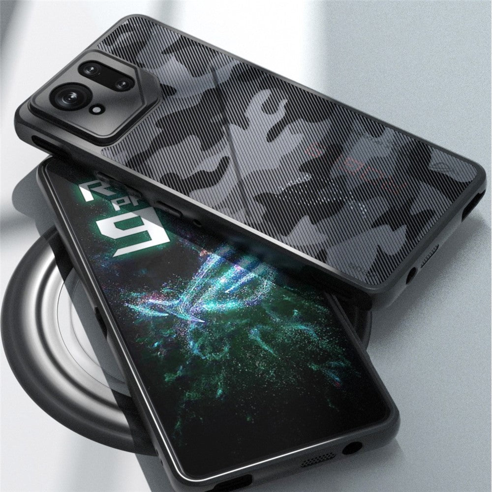 IBMRS til Asus ROG Phone 9 5G / Phone 9 Pro 5G cover TPU + PC kraftigt stødsikkert telefoncover Kamerabeskyttelse