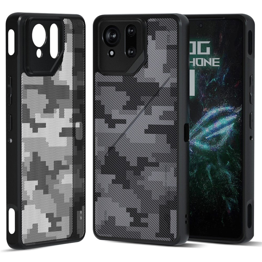 IBMRS til Asus ROG Phone 9 5G / Phone 9 Pro 5G cover TPU + PC kraftigt stødsikkert telefoncover Kamerabeskyttelse