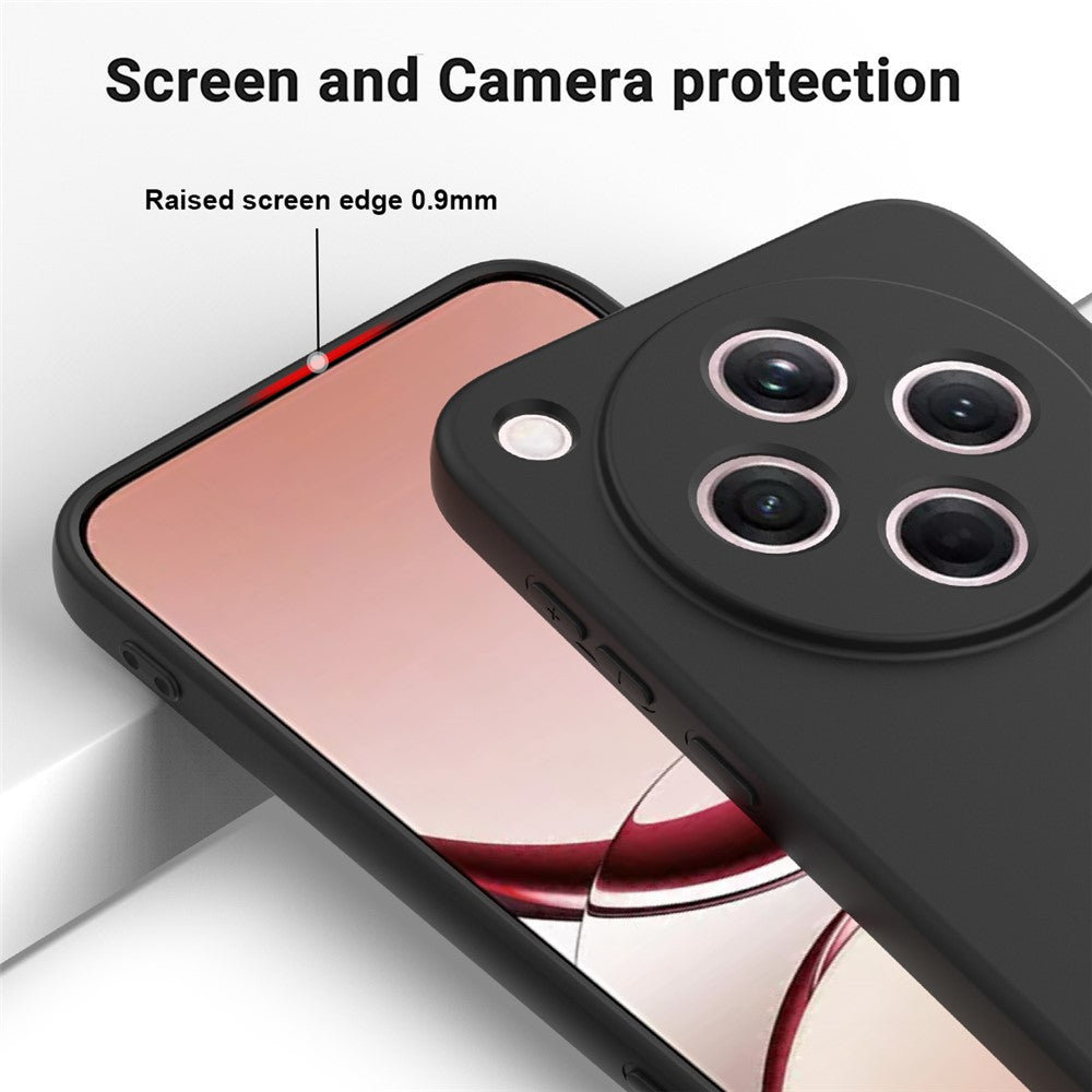 For Oppo Find X8 5G Liquid Silicone Case Phone Back Cover with Hand Strap